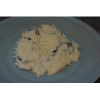 Courgette in romig groentensausje